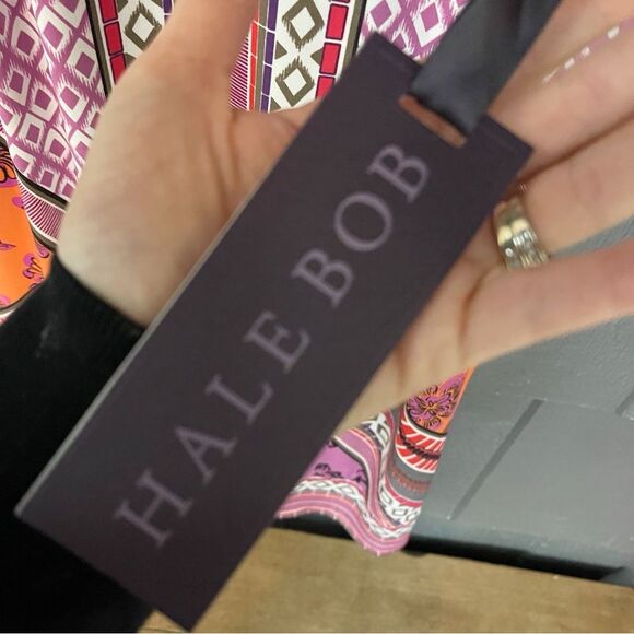 Hale Bob orange and pink sleeveless dress NWT - Picture 10 of 12